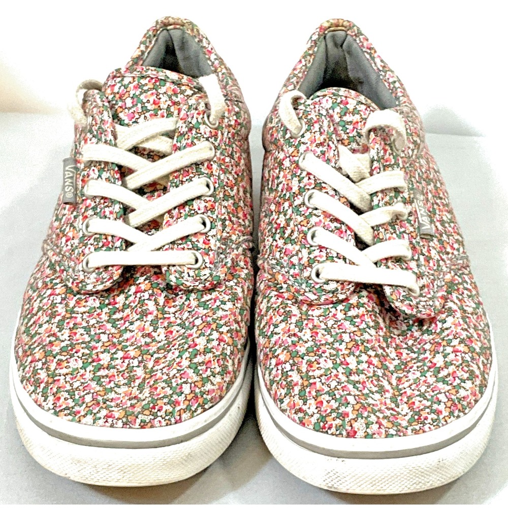 Vans Atwood Low Floral Sneakers Womens 6.5 Ditsy Canvas Skate Shoes